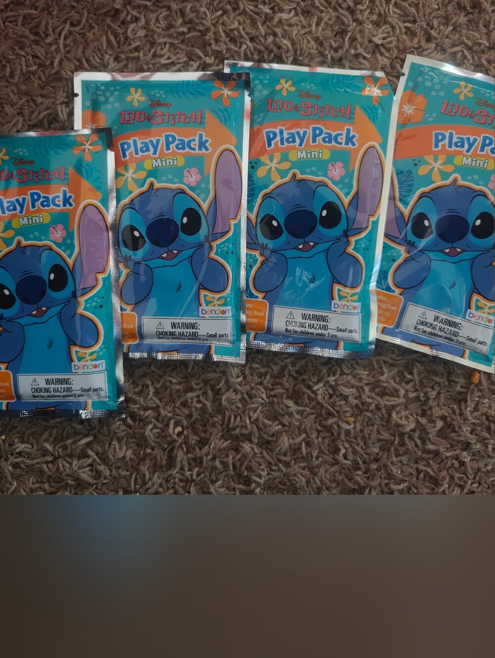 Disney Lilo & Stitch Play Pack Mini - Blue/Teal